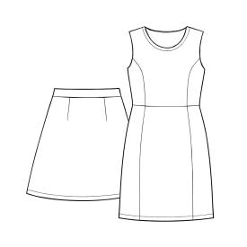 Rock, Kleid Maßgeschneiderte Röcke und Kleider - Ihr Online Anpassungsservice
