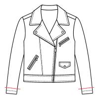 Lederjacke Ärmel kürzen Lederjacke Ärmel kürzen